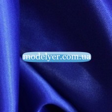 Ткань Атлас королевский стрейч (электрик)